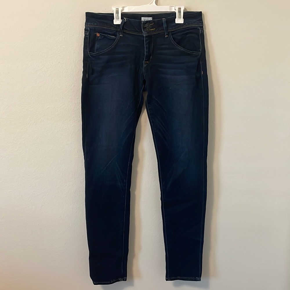 HUDSON JEANS| Collin Skinny Flap Dark Wash Jeans Size 29